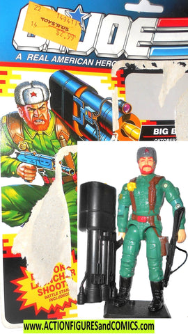 gi joe BIG BEAR 1992 v1 100% complete w Full Card