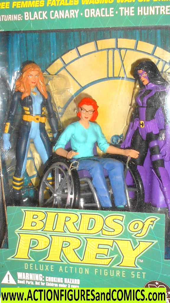 dc direct BIRDS of PREY Oracle huntress black canary dc universe ...