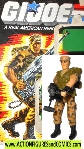 gi joe REPEATER 1988 100% complete w Full Card v1