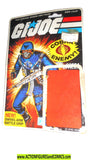 gi joe COBRA OFFICER 1983 v1.5 100% complete w Full Card