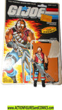 gi joe MONKEYWRENCH 1986 100% complete w Full Card