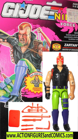 gi joe ZARTAN 1993 v2 battle brigade vintage gi joe bow