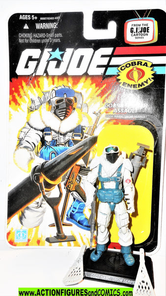 gi joe SNOW SERPENT 2008 v8 trooper 25th anniversary full card ...