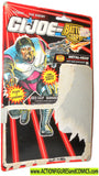 gi joe METAL HEAD 1994 v2 Complete Full Card gijoe