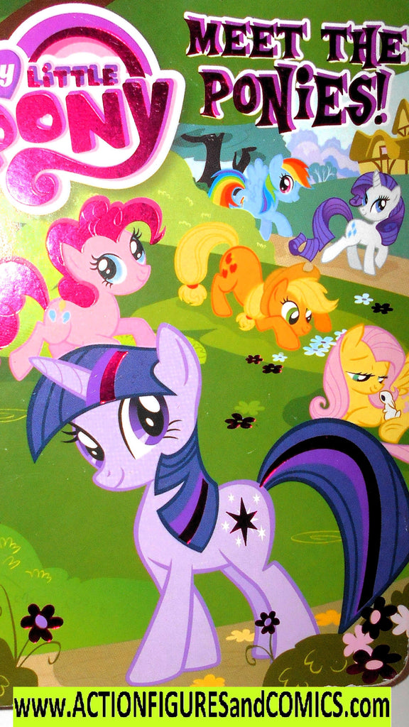 my little pony MEET the PONIES Chunky book bendan mlp ...