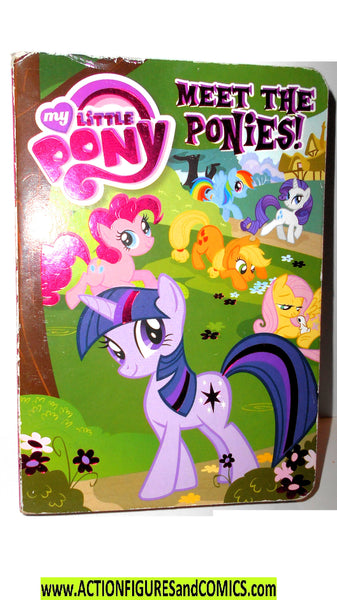 my little pony MEET the PONIES Chunky book bendan mlp ...