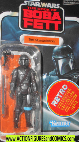 star wars action figures MANDALORIAN Book of Fett retro moc