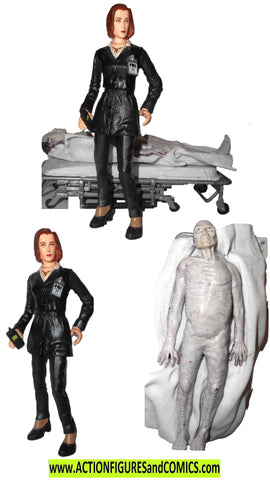 X-FILES action figures DANA SCULLY Alien gurny1988 tv show