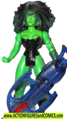 marvel universe toy biz SHE HULK  hall of fame 1997 she force legends fig