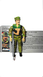 Gi joe LEATHERNECK 1986 vintage 100% complete w FC