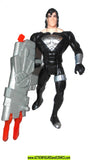 Superman Man of Steel LASER SUPERMAN black recovery suit kenner action figures