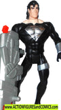 Superman Man of Steel LASER SUPERMAN black recovery suit kenner action figures