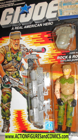 Gi joe ROCK n ROLL 1989 v2 gijoe vintage complete moc