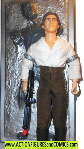 star wars action figures HAN SOLO 12 inch carbonite 1998