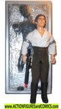 star wars action figures HAN SOLO 12 inch carbonite 1998