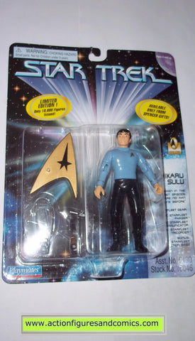 Star Trek HIKARU SULU spencer gifts playmates toys action figures moc mip mib