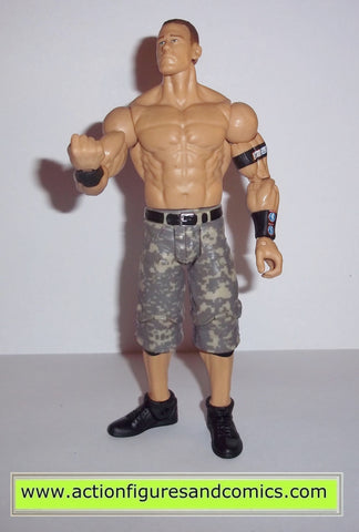 Wrestling WWE action figures JOHN CENA series 17 battle pack camo mattel toys wwf wcw