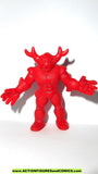 Muscle m.u.s.c.l.e men Kinnikuman BLACK BUFFALO 179 1985 RED color mattel