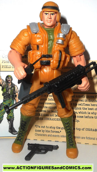 gi joe DUKE 2002 v10 yellow variant complete g i joe vs cobra action f ...