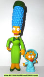 simpsons MARGE SIMPSON & MAGGIE church sunday best series 10 2002 playmates