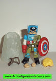 minimates CAPTAIN AMERICA suspended animation through the ages series action figure