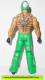 Wrestling WWE action figures REY MYSTERIO flexforce green wwf wcw