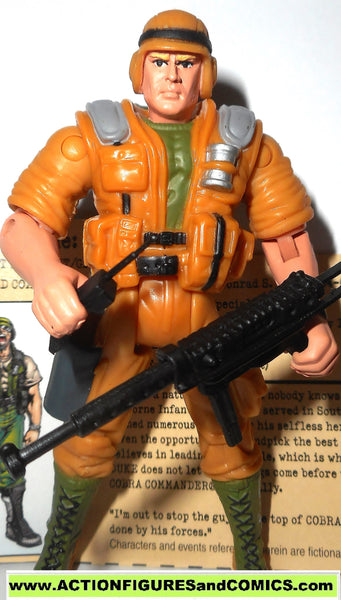 gi joe DUKE 2002 v10 yellow variant complete g i joe vs cobra action f ...