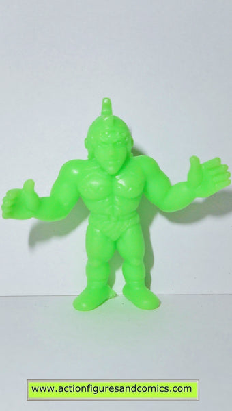 Muscle m.u.s.c.l.e men kinnikuman JESSIE MAYBIA 010 1985 GREEN vintage ...