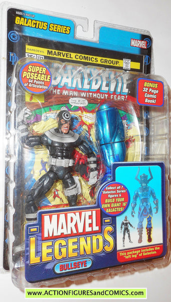 marvel legends BULLSEYE smile VARIANT galactus series 2005 toy biz act ...