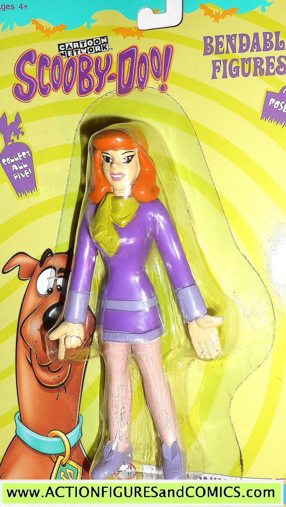 Scooby Doo DAPHNE BLAKE bendable figures equity toys cartoon network m ...
