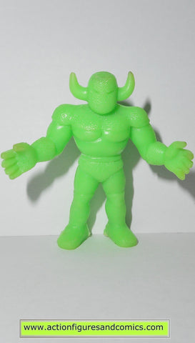 Muscle m.u.s.c.l.e men Kinnikuman BLACK SHADOW 049 1985 green mattel toys action figures