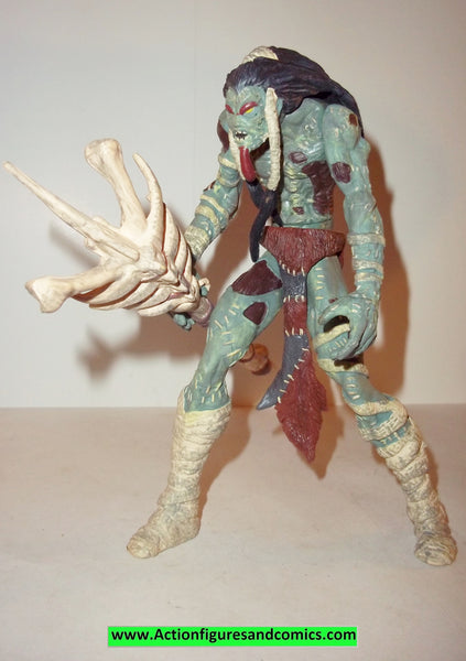 Spawn wetworks FRANKENSTEIN MONSTER 1996 series 2 green complete todd ...