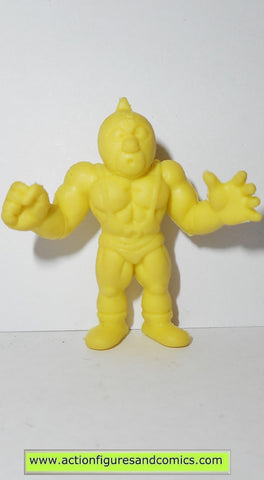 Kinnikuman Kinkeshi m.u.s.c.l.e KINNKUMAN C 122 YELLOW Japan muscle vintage bandai