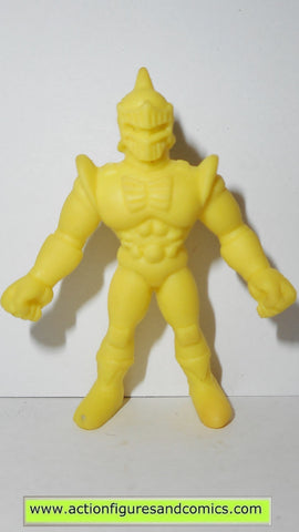 Kinnikuman Kinkeshi m.u.s.c.l.e ROBIN MASK A 046 YELLOW Japan muscle vintage bandai