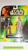 star wars action figures PRINCESS LEIA HAN SOLO BESPIN .00 GRAY card power of the force moc