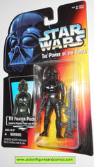 star wars action figures TIE FIGHTER PILOT 1996 power of the force