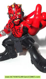 STAR WARS galactic heroes DARTH MAUL shirtless sith training hasbro toys pvc