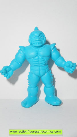 Muscle m.u.s.c.l.e men kinnikuman BLACK BEAR 181 1985 LIGHT blue vintage mattel toys action figure