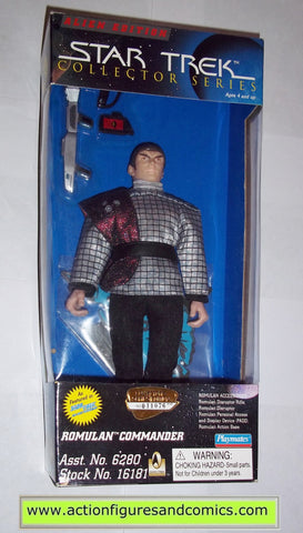 romulan commander star trek action figures playmates toys 9 inch