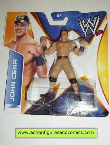 Wrestling WWE action figures JOHN CENA mattel toys dollar store 2012 mini action figure moc mip mib