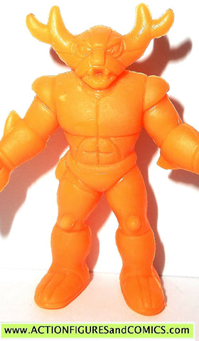 Muscle m.u.s.c.l.e men Kinnikuman BLACK BUFFALO 179 1985 ORANGE color mattel