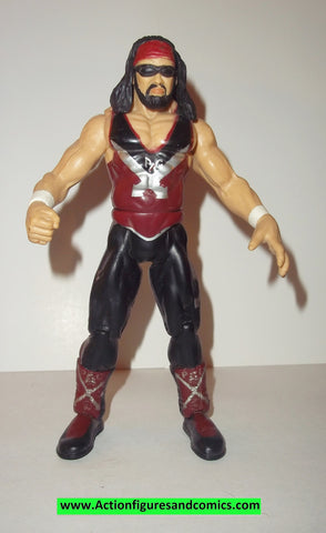 Wrestling WWE action figures X-PAC titan tron live 1999 wwf jakks