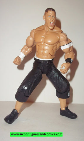 Wrestling WWE action figures JOHN CENA ruthless aggression dark blue wwf jakks