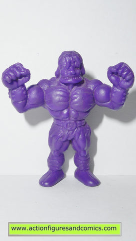 muscle m.u.s.c.l.e men kinnikuman GORIKI 063 purple 1985 mattel toys action figures