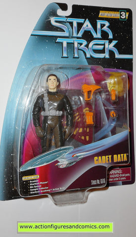 Star Trek DATA CADET starfleet academy playmates toys action figures moc mip mib