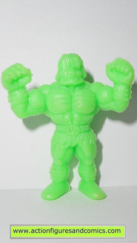 muscle m.u.s.c.l.e men kinnikuman GORIKI 63 green 1985 mattel toys action figures