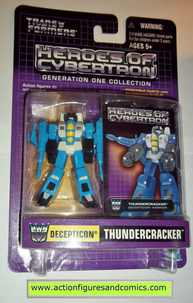 Transformers Heroes of Cybertron THUNDERCRACKER pvc action figure new ...