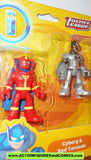 DC imaginext RED TORNADO CYBORG justice league super friends universe fisher price moc