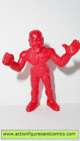 Muscle m.u.s.c.l.e men Kinnikuman SKULL BOZO 033 RED 1985 mattel toys action figures