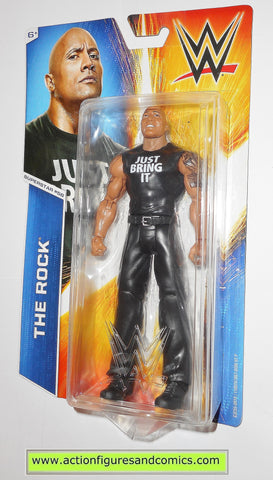 Wrestling WWE THE ROCK superstar 56 basic 2015 mattel toy action figures moc mip mib